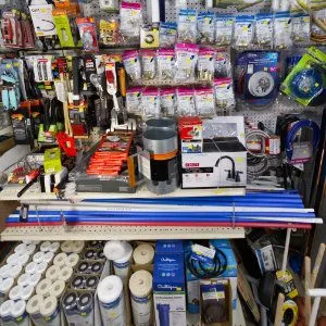 Plumbing selection at Gateway Farm & Pet