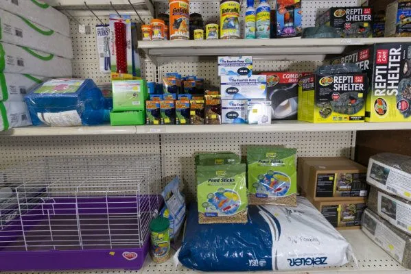 Small animal supplies at Gateway Farm & Pet